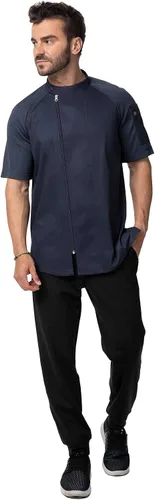 Vista 5 de Chef Works Abrigo de chef Varkala para hombre