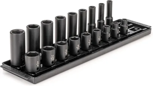 Vista 12 de TEKTON Juego de llaves de impacto de 3/8 pulgadas, 9 piezas SID91100