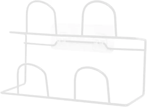 Vista 5 de ARTIBETTER Zapatero montado en la pared de 3 piezas, organizador de zapatos de doble capa para entrada, baño, dormitorio, diseño resistente, ahorro