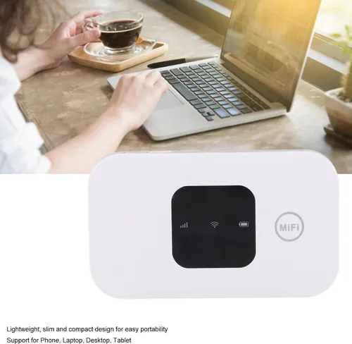 Vista 6 de Enrutador WiFi portátil 4G LTE móvil desbloqueado de bolsillo WiFi Internet de alta velocidad para viajes usuarios de automóviles de negocios ligero