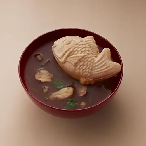 Vista 2 de Paquete de 6 sopas de sabor tradicionales japonesas (seta, bambú, ciruela)