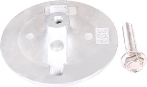 Vista 5 de SouthMarine Motor de barco 6CE-45373-00 ánodo de pestaña de ajuste plano para motor fuera de borda Yamaha F70-F100 F200 F225 F250/B 200HP 225HP