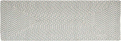 Vista 40 de Super Area Rugs - Alfombra trenzada de algodón de tres colores para granja, estilo búfalo a cuadros, negro, blanco, gris, 2 x 3 pies, rectangular