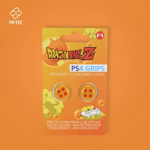 Vista 3 de Dragon Ball Z Thumb Grips "4 Stars" (PS4, PS3, XB One, X360, Wii, Wiiu)
