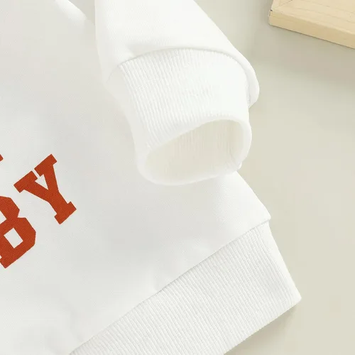 Vista 4 de Camiseta de manga corta con estampado de mamá para bebé, ropa de verano