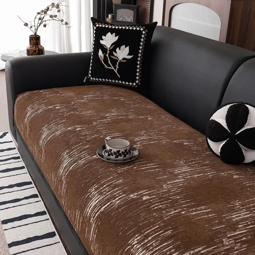 Vista 9 de MEETSKY Sofa Arm Covers, Sofa Covers for Pets Washable, Anti-Slip Armchair Slipcovers Couch Protector for Dogs Cats Pet, Loveseat Recliner L Shaped