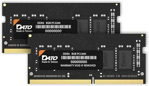 Vista 7 de DATO 8 GB RAM DDR4 3200 MHz PC4-25600 CL22 SODIMM 1.2 V 260 pines no ECC SODIMM Módulo de memoria para portátil Notebook