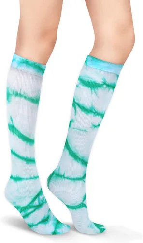 Vista 6 de Benefeet Sox Calcetines altos de poliéster para mujeres y niñas, calcetines largos de tubo unisex, suaves, acogedores, calcetines de pantorrilla