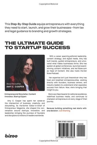 Vista 2 de The Ultimate Guide to Startup Success A step-by-step guide for how to form, launch, brand, and grow your startup