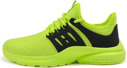 Vista 2 de tenis para hombre, antideslizantes, resistentes al deslizamiento, de punto.