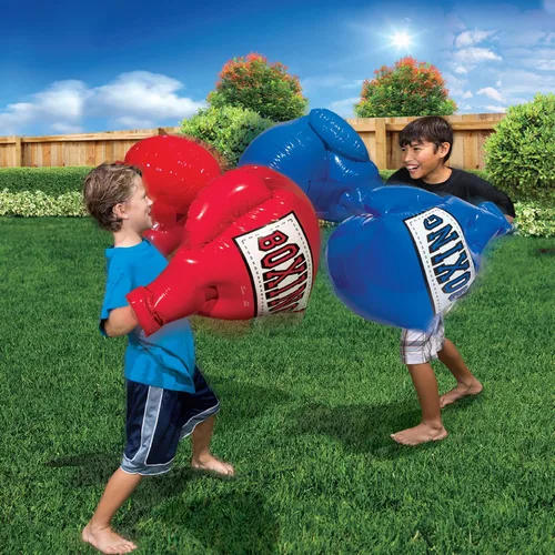 Vista 4 de Mega guantes de boxeo inflables para niños
