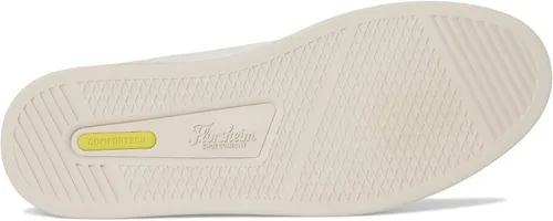 Vista 4 de Florsheim Monopoli - Zapatilla de Deporte Elástica con Cordón de Punta a Punta para Hombre Crema