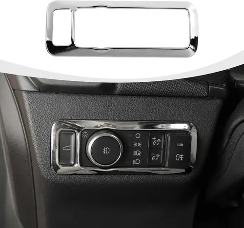 Vista 18 de RAZPOY Cubierta de botón del interruptor de faros para accesorios Ford Bronco 2021-2025 Azul