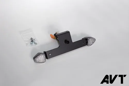 Vista 5 de AVT NI FLUSH Kit de eliminador de guardabarros LED intermitentes - Compatible con z900 2022-2024