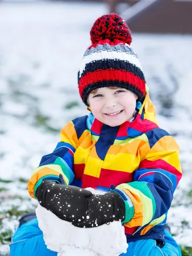 Vista 5 de 2 pares de guantes de nieve para niños, impermeables, guantes de esquí de invierno cálidos y gruesos para niñas y niños