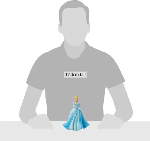 Vista 9 de Enesco Disney Showcase - Figura de Cinderella Dreams Princess Expressions, 6.7 pulgadas, multicolor