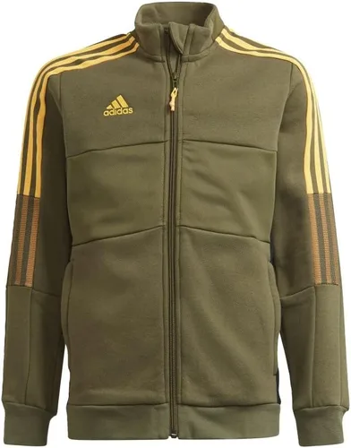 Vista 7 de adidas Chaqueta deportiva Tiro para niño para invierno (niños pequeñosniños grandes) Focus Olive MD (10-12 niños grandes), Verde -Oliva
