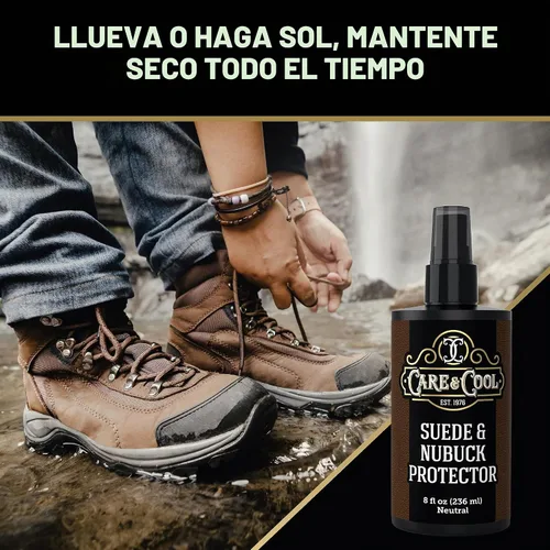 Vista 5 de Care & Cool Suede & Nubuck Protector Spray, Water & Stain Repellent