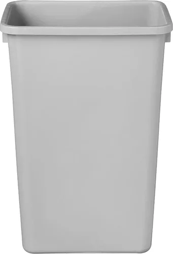 Vista 2 de Hardware Resources Gray 50 Quart Plastic Waste Container Gris