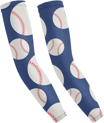 Vista 2 de Cbcbtwo Polainas de cuello con estampado de béisbol para hombres y mujeres, unisex, para ciclismo, correr