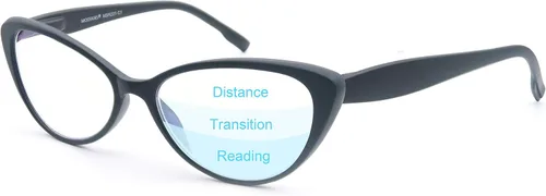 Vista 8 de MODFANS Gafas de lectura multienfoque progresivas, lentes de lectura con bloqueo de luz azul