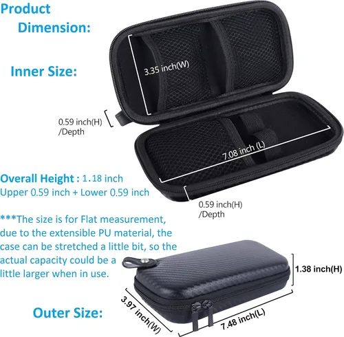 Vista 3 de Wolfteeth Soporte para bolígrafo Vape de 7.5 pulgadas, bolsa para bolígrafo