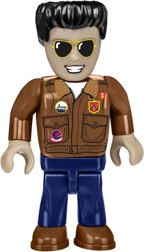 Vista 6 de COBI TOP Gun: Maverick™ Mustang P-51D™ - Juego de construcción de aviones, 350 piezas