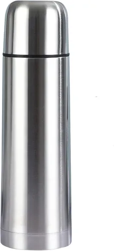 Vista 10 de Botella térmica aislada con taza, frasco de café de acero inoxidable para bebidas calientes y frías, botella de agua aislada al vacío, taza de viaje