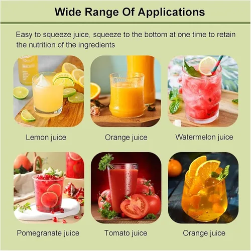 Vista 8 de Exprimidor de cítricos de hierro fundido, Máquina de exprimidor de prensa de mano, Extractor de Juicer naranja de la prensa de mano