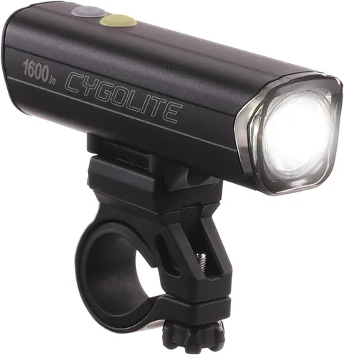 Vista 15 de Cygolite Velocity 1600, 1200, 1000, 800 Lumen USB-C Bike Lights – Anodized Aluminum Alloy – 9 Light Modes – Fine Tunable Brightness - Compact, IP67