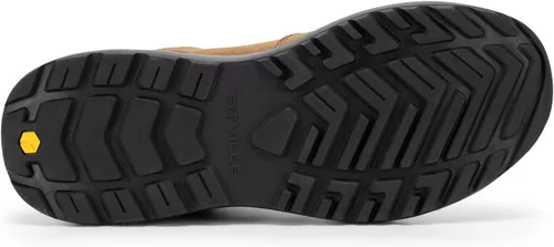 Vista 5 de FitVille Zapatos anchos de senderismo para hombre, zapatos de senderismo para caminar, tenis de senderismo con soporte de arco