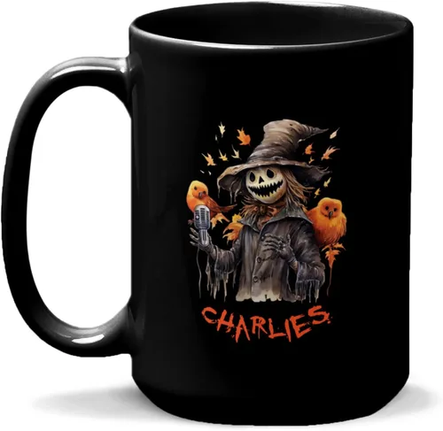 Vista 18 de Taza de café personalizada de Halloween 2023, taza de café de calavera floral, taza de Halloween personalizada con nombre, taza de cerámica floral