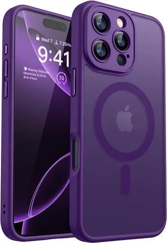 Vista 119 de CANSHN Funda magnética compatible con iPhone Air (6.5 pulgadas), mejorada [protección completa de la cámara] [compatible con Magsafe]