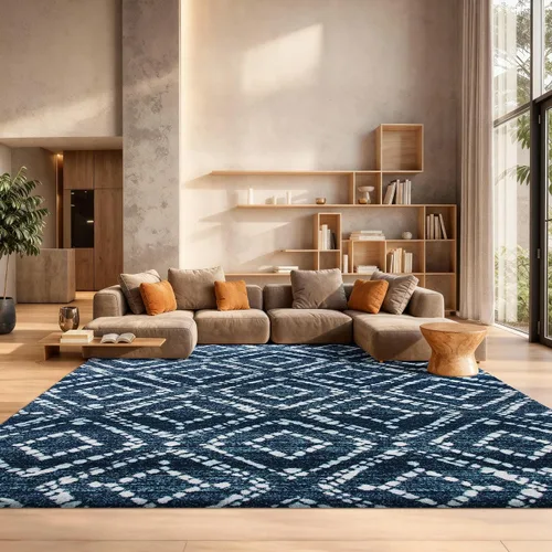 Vista 54 de SAFAVIEH Colección Adirondack Alfombra Decorativa - 2'6" x 4', Negro y Marfil, Diseño Moderno Desgastado, No Desprende Pelusa y Fácil Cuidado, Ideal