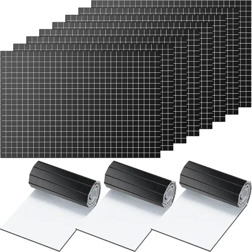 Vista 14 de Azulejos de mosaico autoadhesivos para proyectos de manualidades, 0.197 x 0.197 in (verde, 7200 piezas)