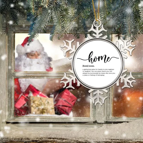 Vista 5 de Principal Definición de sustantivo Adorno de decoración de árbol de Navidad 2022 Definición del hogar Adorno de Navidad Definición divertida Adornos