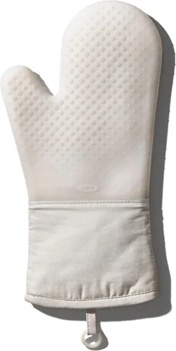 Vista 9 de OXO Good Grips - Manopla de horno de silicona, color negro