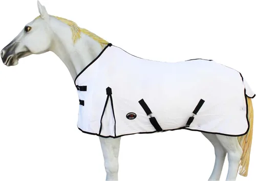 Vista 12 de Challenger Caballo Malla Verano Mosca Hoja Primavera Flujo de Aire Turquesa 7301