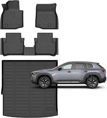 Vista 70 de Alfombrillas para Jeep Compass 2007-2016/2007-2016 Jeep Patriot/Dodge Caliber 2007-2012 para todo tipo de clima con forro de carga para automóvil