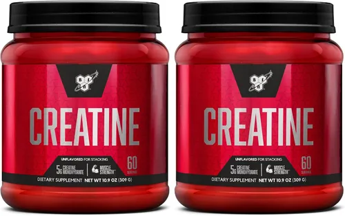Vista 8 de BSN Creatina Micronizada Monohidrato en Polvo, Polvo de Creatina Sin Sabor, Micronizada, Apoya la Construcción Muscular, Apoya la Fuerza Muscular