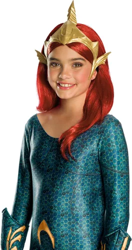 Vista 3 de Rubie's Disfraz de tiara de Mera de lujo para niñas Aquaman Movie