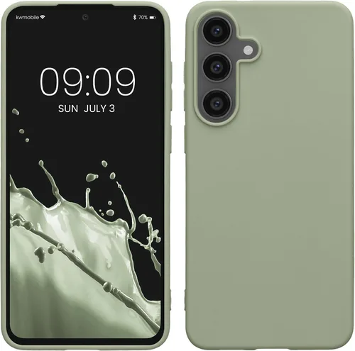 Vista 177 de kwmobile Funda compatible con Samsung Galaxy S23 - Funda protectora de silicona TPU suave y delgada - Piedra antigua