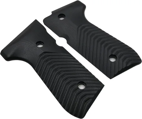 Vista 4 de EXEL Puños G10 para Beretta 92/96 Full Size, 92fs, m9, 92a1, 96a1, 92 INOX, textura ondulada, marca Cool Hand