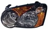 Vista 2 de ACK para Subaru Impreza/Outback 05 faro sin HID BLK lado del conductor CAPA Certificado DOT 84001FE570 SU2502120C