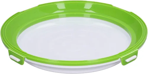 Vista 2 de Bandeja de conservación de alimentos, plástico TPU de grado alimenticio, bandejas reutilizables para almacenamiento de alimentos, bandejas apilables