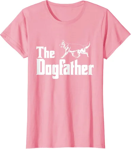 Vista 13 de The Dogfather Pastor Alemán - Camiseta de regalo divertida, Negro, S