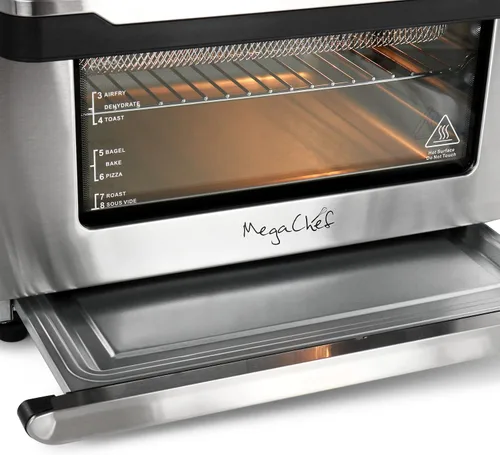 Vista 4 de MegaChef Horno tostador multifunción con 21 presets