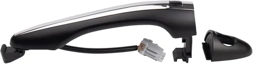 Vista 203 de TRQ Manija de puerta exterior delantera derecha cromada para el lado del pasajero compatible con Chrysler 300 Dodge Journey 2011-2020