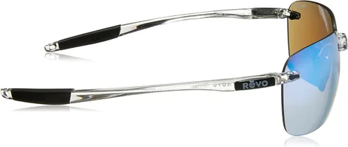 Vista 3 de Revo Lentes de sol Descenden XL lente polarizada con marco rectangular grande sin montura