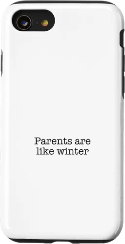 Vista 18 de iPhone 16 Parents are like winter Case